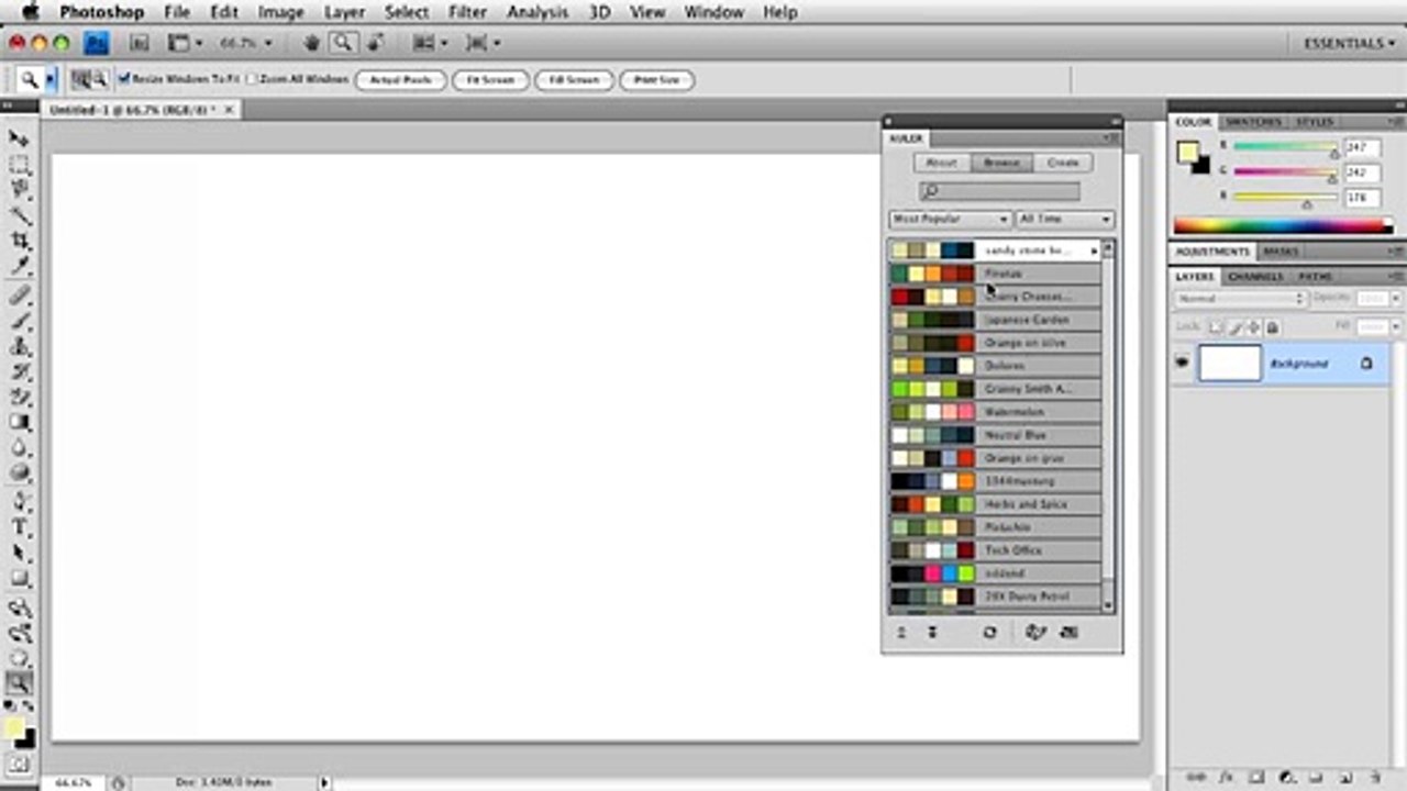 19. Quick Tip - Better Colors with Kuler