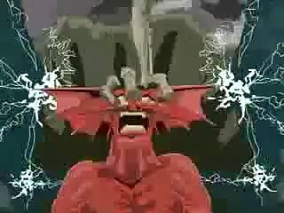 Iron Maiden   The Number Of The Beast (Version Animada Videoclip)