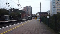 60163 Tornado Blue speeds past West Ealing  Down Cathedral's Express  24 Nov 2012