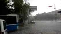 Ankara'da Dolu Yağışı