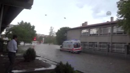 Başkentte Sağanak ve Dolu