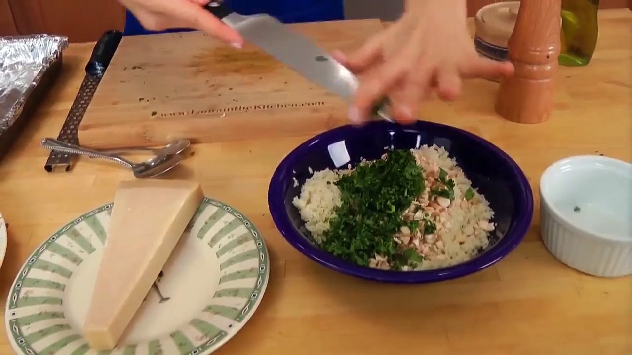 Breadcrumb Stuffed Mushrooms