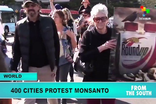 Worldwide Protests Held Against Monsanto