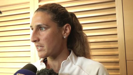 Tennis - RG (F) : Razzano «J'ai un mental d'acier»