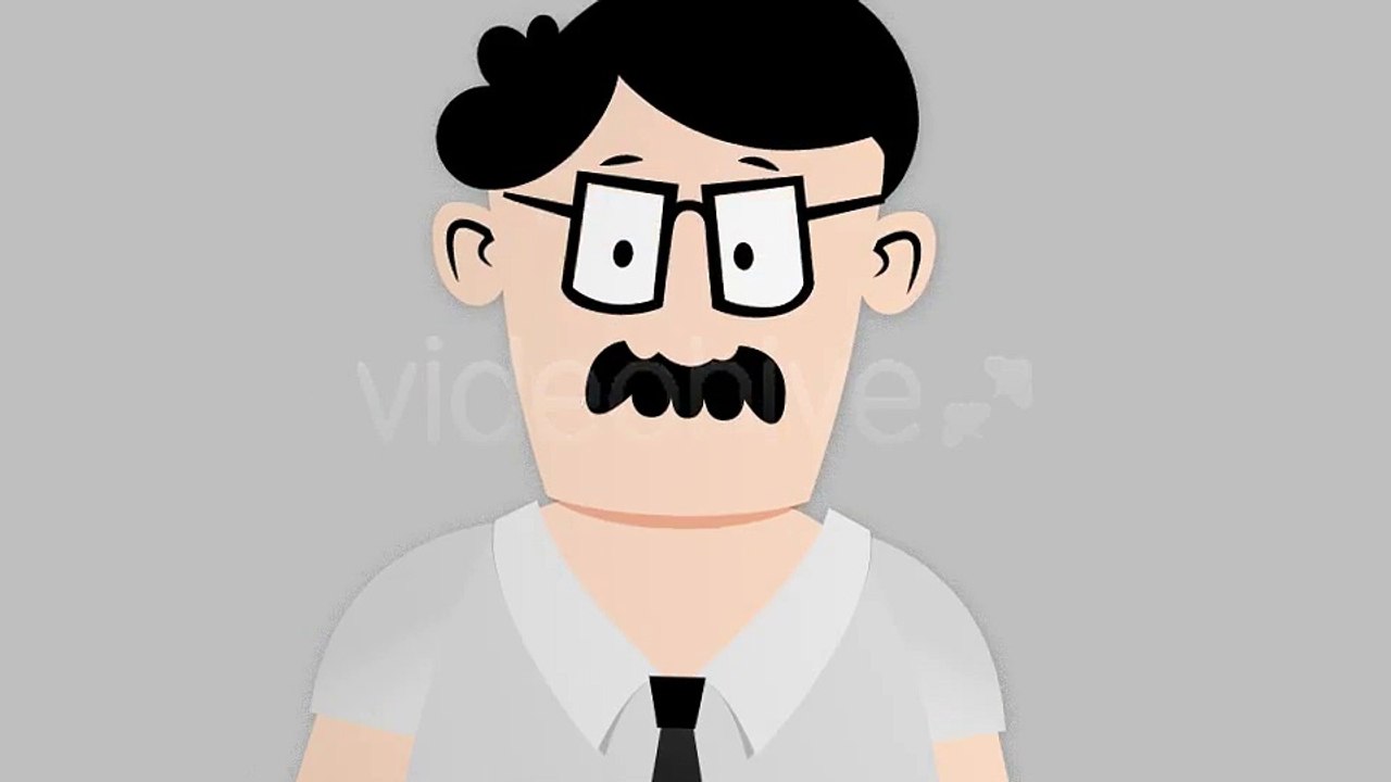 After Effects Project Files - Cartoon Character Businessman - VideoHive 3080767