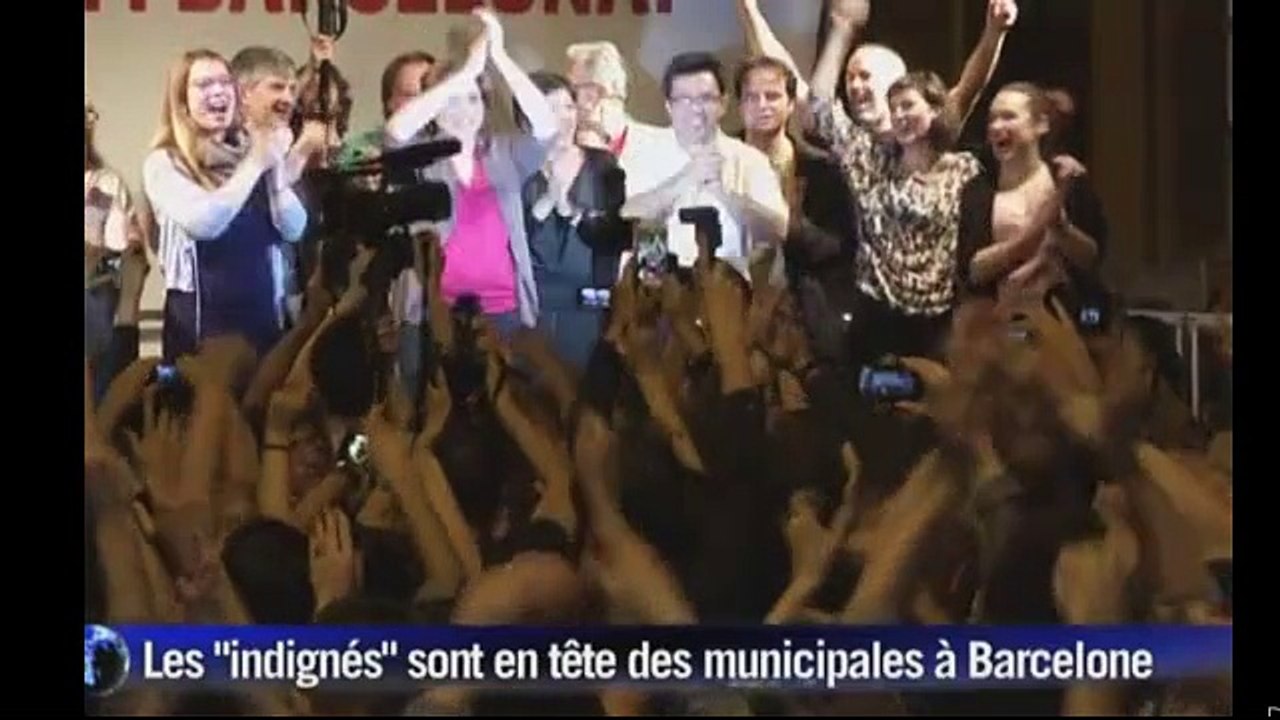 Barcelone Ada Colau : Maire . Les "indignés aux portes du pouvoir