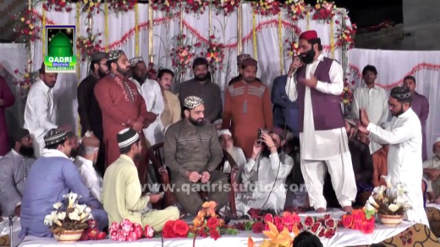 Naqabat 5 by Ansar Abbas Khizar Khichi mehfil naat Noor ki Barsat 2015 Bhalwal Sargodha