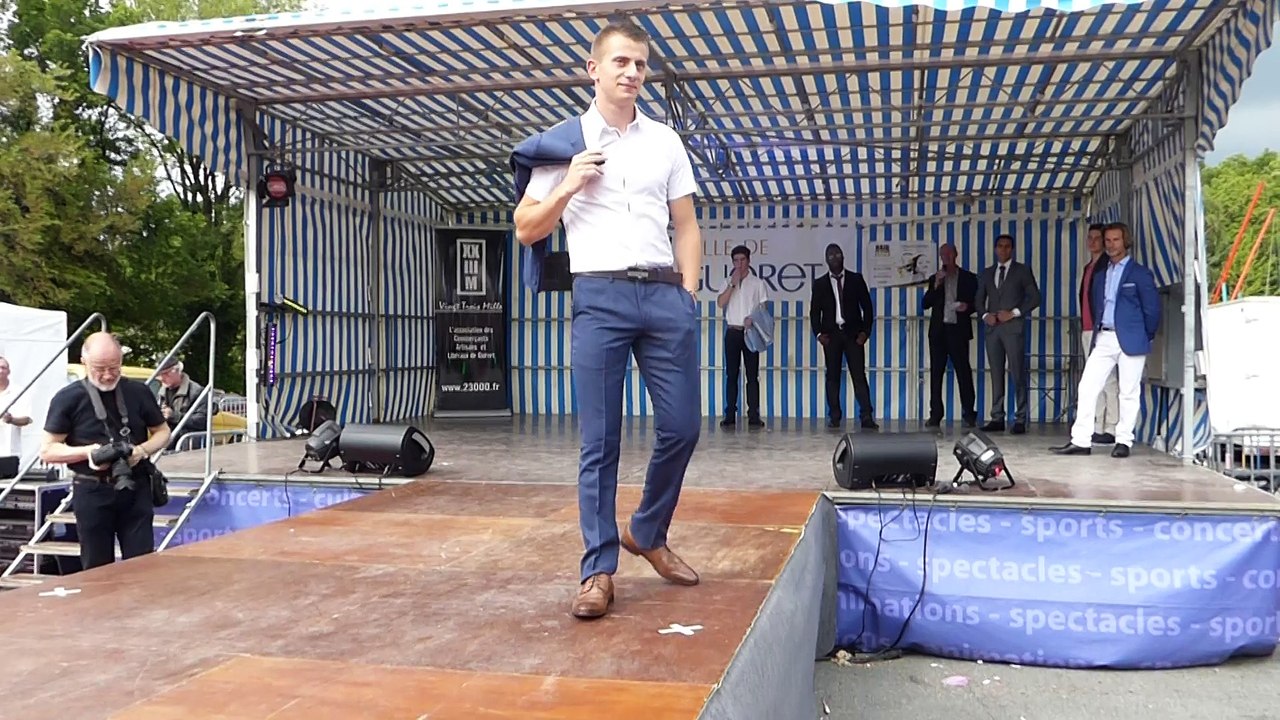 La mode défile à Guéret 2015 : DEVRED Hommes Jordan costume