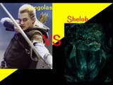 Lord of the Rings Return of the King Game Legolas vs Shelob