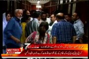 Opposition Leader Khawaja Izharul Hassan visit Abbassi Shaheed hospital with Team MPAs MQM