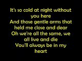Mama Don't You Cry Lyrics On Screen by Steel Heart