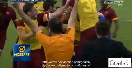 Mapou Yanga-Mbiwa Goal Lazio 1 - 2 AS Roma Serie A 25-5-2015