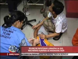 Over 500 firecracker-related injuries in New Year revelries