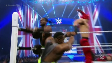 Los Matadores vs. Big E & Kofi Kingston of The New Day  SmackDown, April 16, 2015 - WWE Official