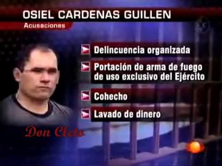 Captura De Osiel Cardenas