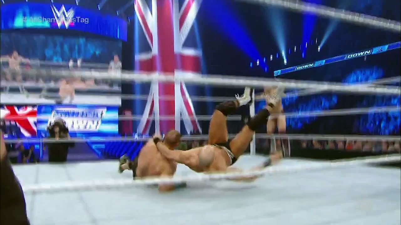 John Cena & Daniel Bryan vs. Cesaro & Tyson Kidd  SmackDown, April 16, 2015 - WWE Official