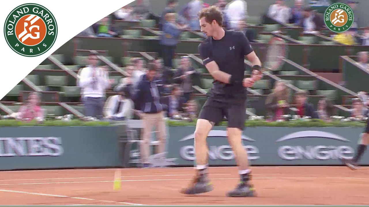 Andy Murray v. Facundo Arguello 2015 French Open Men's R128 Highlights