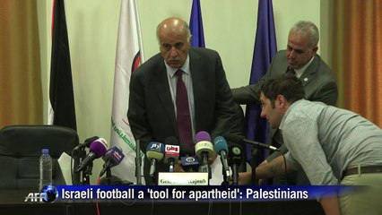 Israeli football 'a tool for apartheid': Palestinians