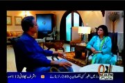 K 21 Karachi Walay Hina Naqvi with MQM Waseem Akhtar (24 May 2015)