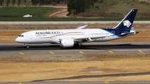 AeroMéxico Boeing 787-8 Dreamliner (N961AM) Landing at Santiago de Chile SCL/SCEL