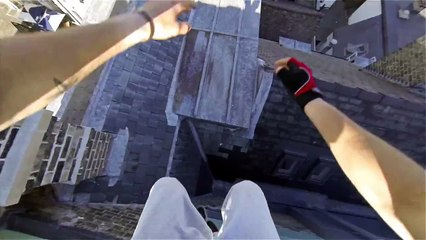 É de perder o fôlego! Sinta-se na pele dos esportistas que pulam de prédios