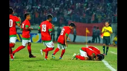 Perayaan Kemenangan Indonesia vs Vietnam di Piala AFF U-19