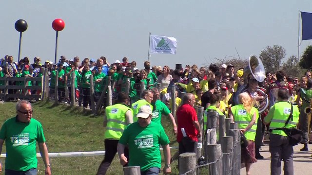 2012 Flash mob olympique au Cap Gris-Nez