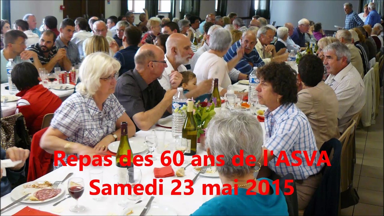 Repas des 60 ans de l'ASVA