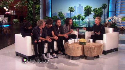 One Direction On Ellen Interview November 2014