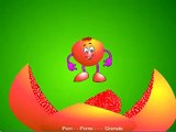 rhymes-rhymes in english-fruit rhymes-rhymes for kids-rhymes for children-rhymes on Pomegranate