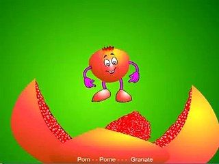 rhymes-rhymes in english-fruit rhymes-rhymes for kids-rhymes for children-rhymes on Pomegranate