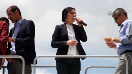 Hdp Çaldıran Mitingi - Hdp Eş Genel Başkanı Yüksekdağ