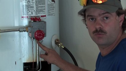 Hot Water Heaters : How to Change a Gas Valve on a Hot Water Heater