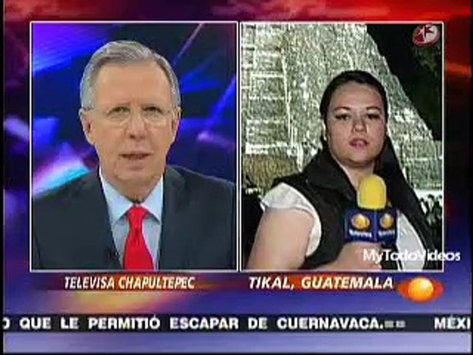 Joaquín López-Dóriga muy apurado por el fin del mundo 20/12/2012