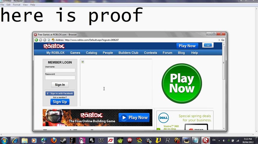 Roblox 1x1x1x1 S Password With Proof Video Dailymotion