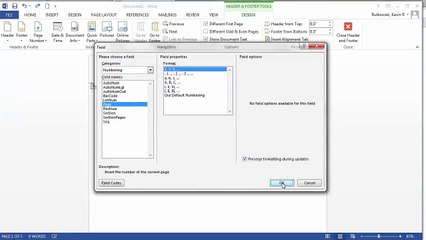 APA Format: Inserting Headers & Page Numbers with Word 2013