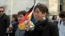 La Roche-sur-Yon: Manifestation contre la réforme du collège