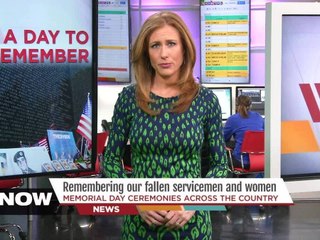 4-year-old gives dad a Memorial Day tribute at Arlington National Cemetery