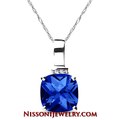 NissoniJewelry.com presents: Ladies Diamond Engagement Ring in 14K White Gold with 1.03CT Diamonds