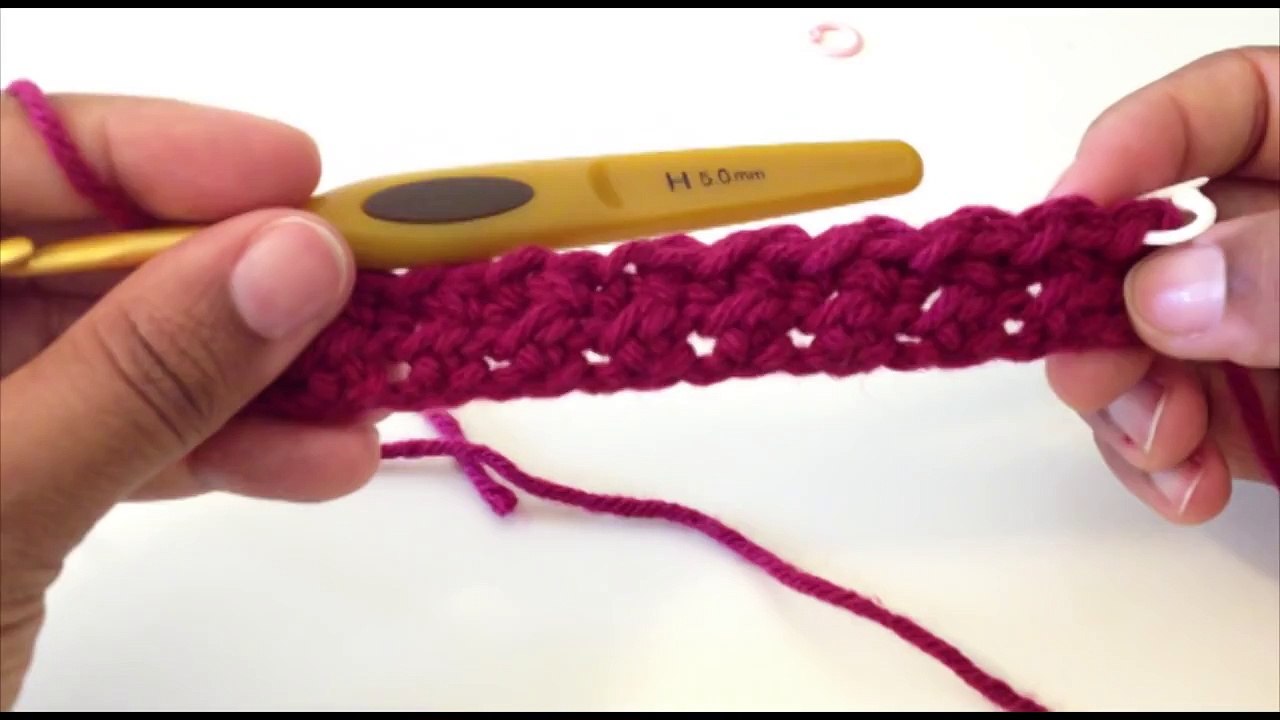 Crochet Tutorial: Moss Stitch Ear Warmer
