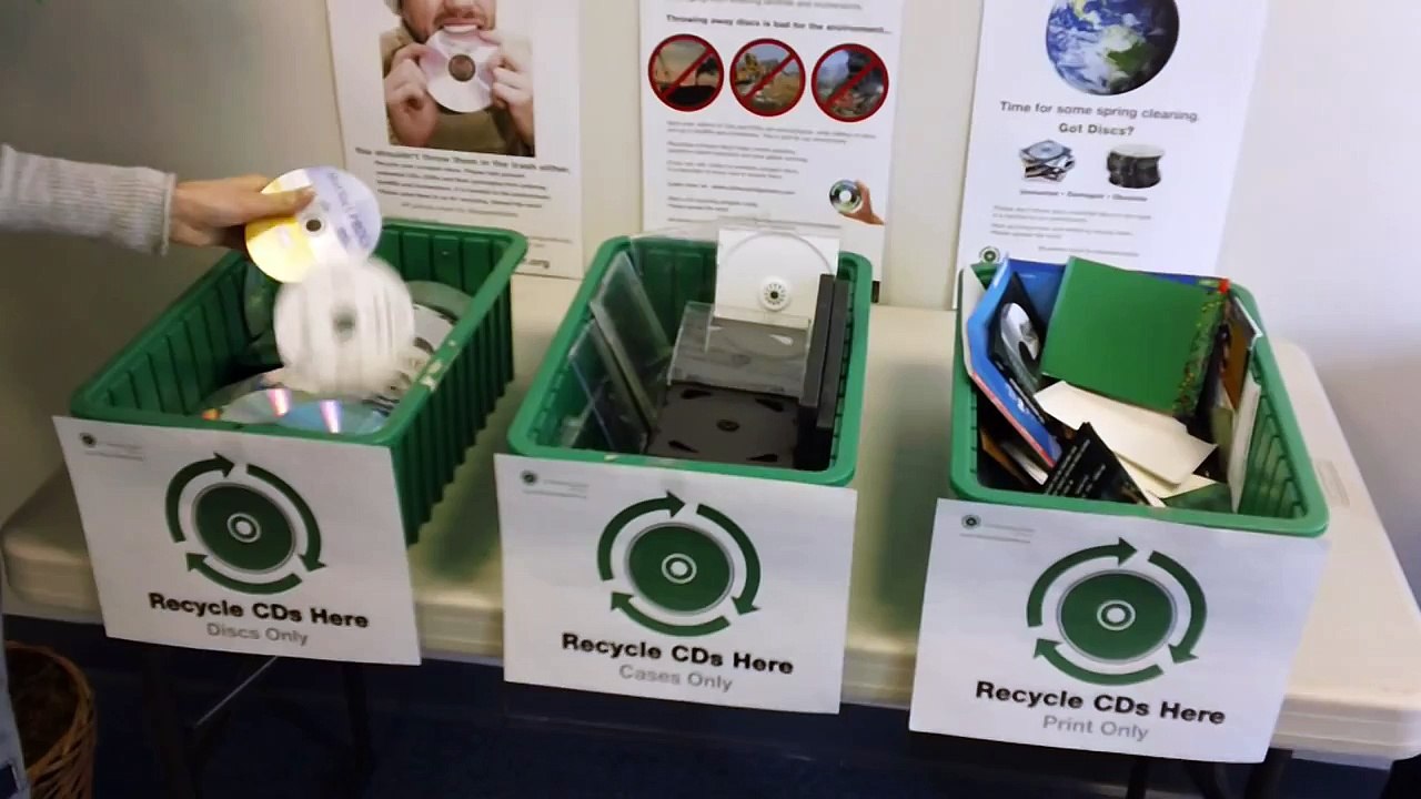 CD DVD Recycling Process - How To Recycle CDs and DVDs
