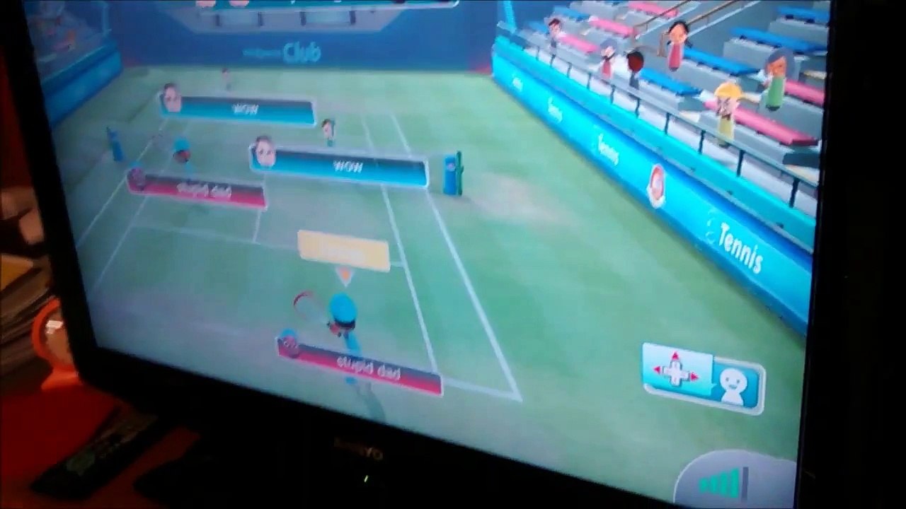 Wii Sports Club Tennis tips and tricks with Vis!
