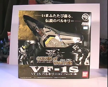 Macross VF-1S Origin of Valkyrie Roy Focker 1/55 Bandai