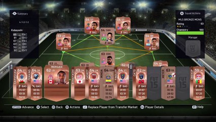 FIFA 15 Ultimate team: Bronze Squad Challenge: Division 9, match 1