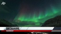 Raw Video: Spectacular Aurora Borealis Display