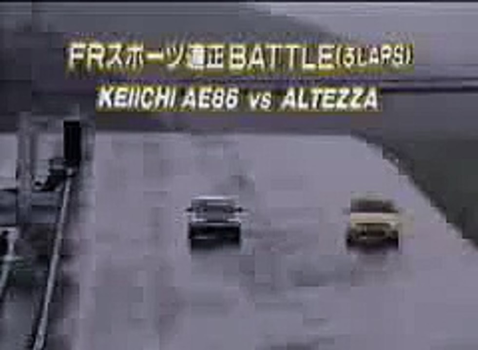 Toyota Altezza (SXE10) v. Toyota Sprinter Trueno (AE86)