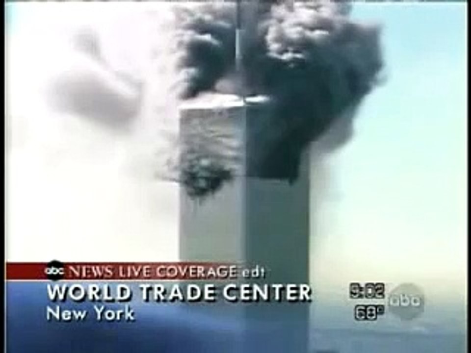9/11 Second Impact (Flight 175) ABC - Live