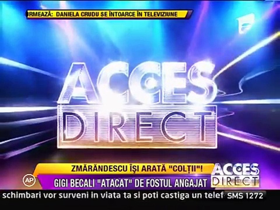 Catalin Zmarandescu il ataca- pe Gigi Becali !