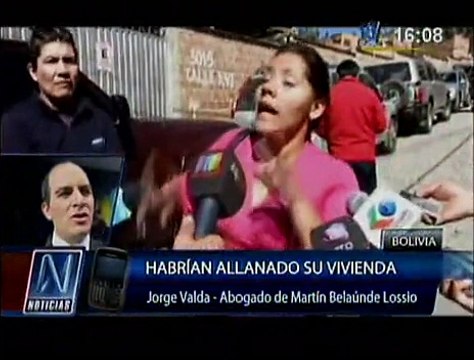 Martín Belaunde Lossio: Fiscalía de Bolivia allana casa del abogado de ex asesor