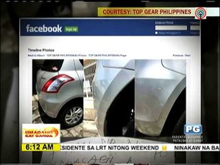 VIRAL: Honest driver, nag-sorry sa nabangga